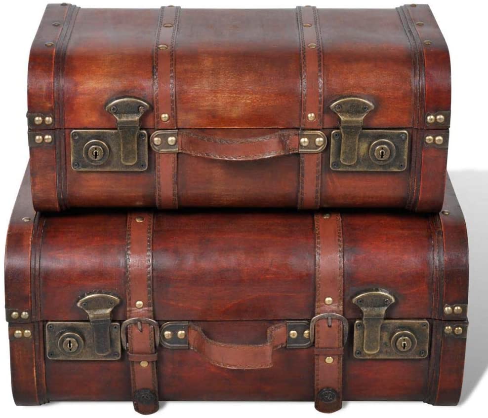 Decorative Antique Suitcase Boxes