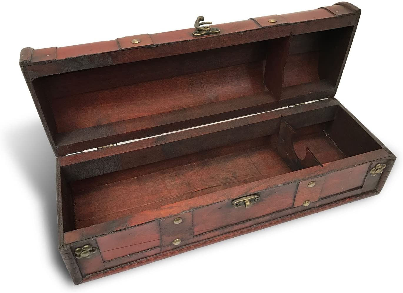 vintage wooden wine storage case (2)